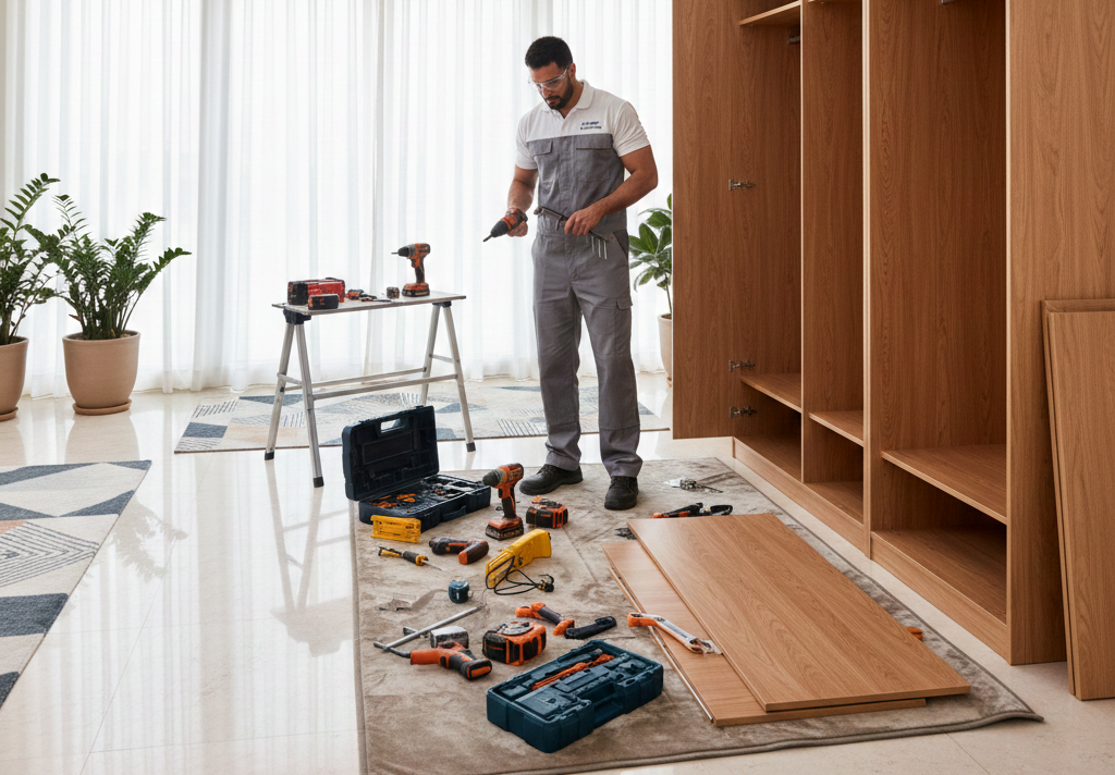 فك وتركيب أثاث بالدمام