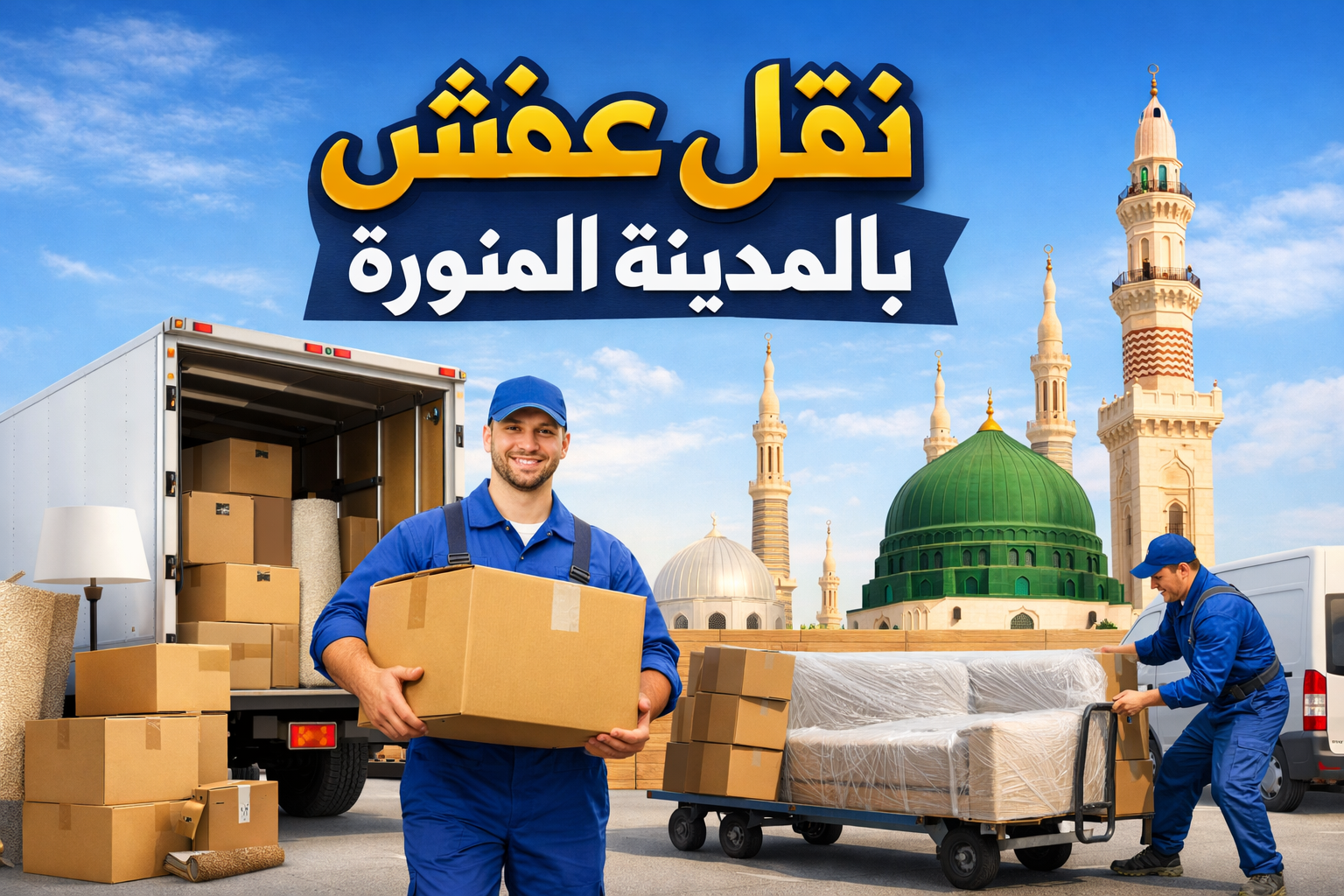 نقل عفش بالمدينة المنورة