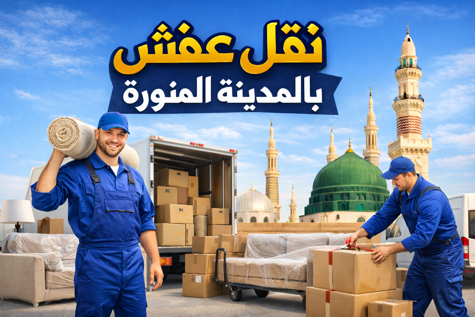 نقل عفش بالمدينة المنورة