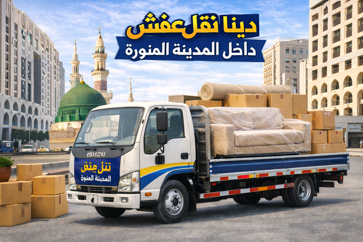 الفرسان المتحدة للنقل و التخزين بمكة - دينا نقل عفش بالمدينة المنورة دينا نقل عفش بالمدينة المنورة