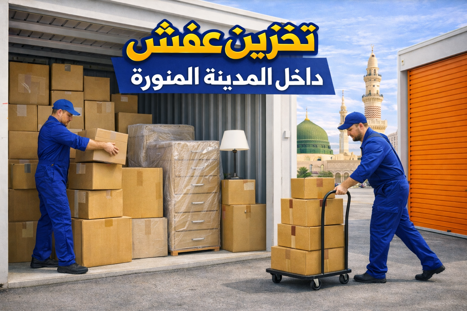 الفرسان المتحدة للنقل و التخزين بمكة - تخزين عفش بالمدينة المنورة تخزين عفش بالمدينة المنورة