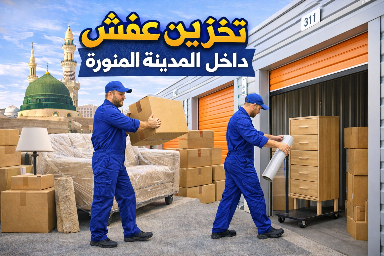 الفرسان المتحدة للنقل و التخزين بمكة - تخزين عفش بالمدينة المنورة تخزين عفش بالمدينة المنورة