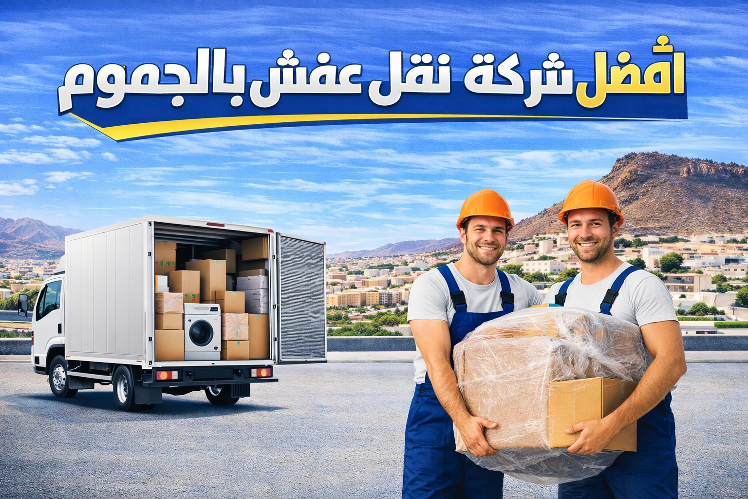 أفضل شركة نقل عفش بالجموم