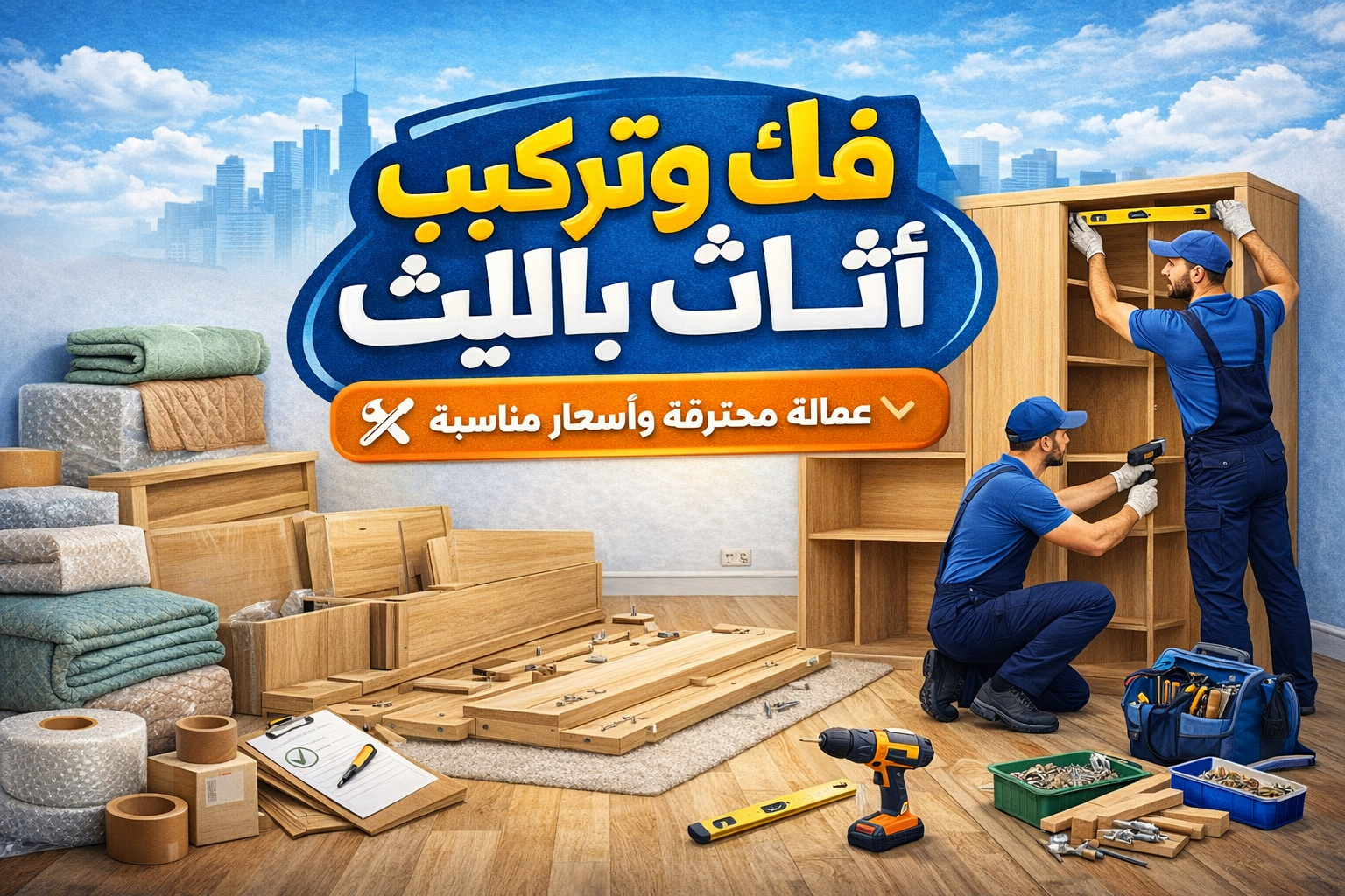 الفرسان المتحدة للنقل و التخزين بمكة - شركة نقل عفش بالليث فك وتركيب أثاث بالليث