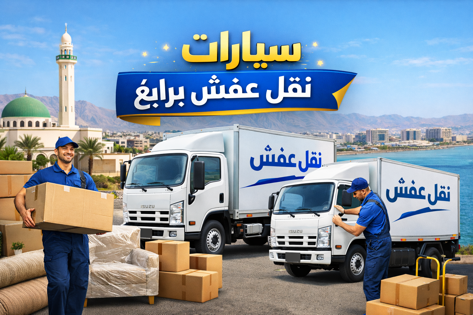 سيارات نقل عفش برابغ