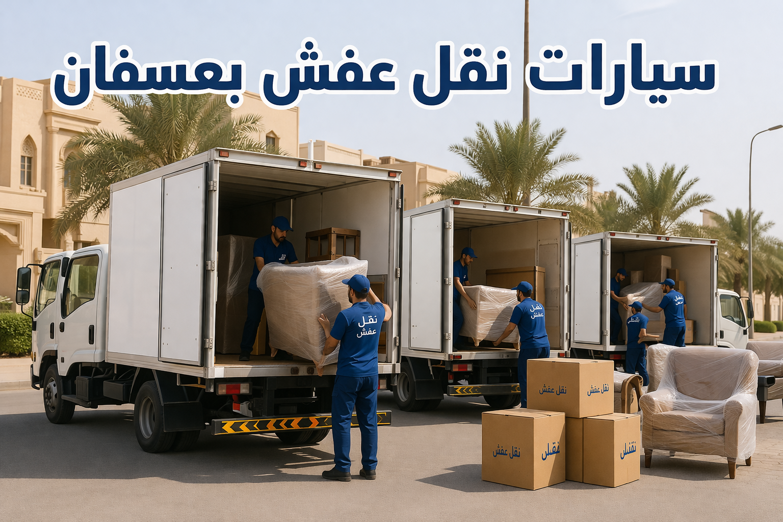 سيارات نقل عفش بعسفان مجهزة بالكامل